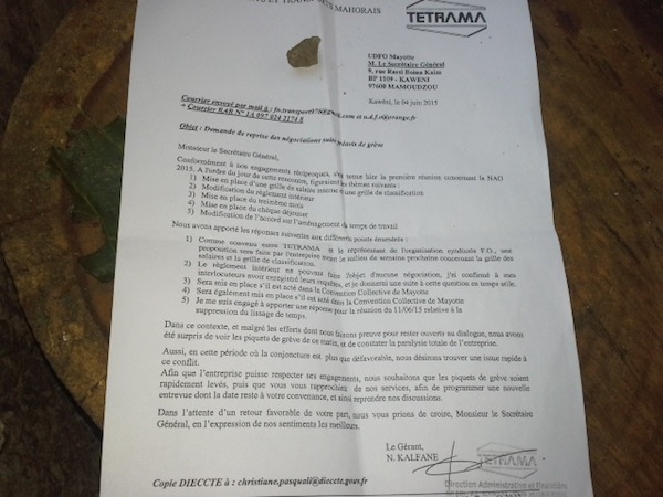 Tetrama : l’entreprise toujours paralysée