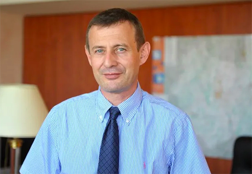 Thierry Suquet préfet délégué du gouvernement en cérémonie d’installation le 12 juillet