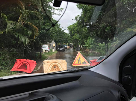 Canalisation coupée par accident dans le Sud