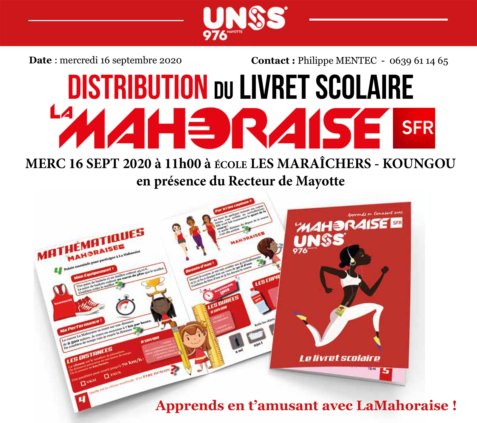 UNSS : un livret pédagogique en lien avec un événement sportif