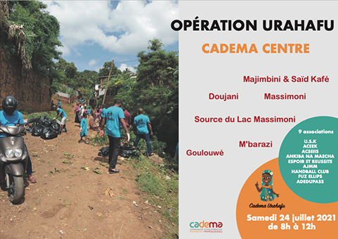 “Parce que la propreté, c’est l’affaire de tous !” la Cadema poursuit les opérations de nettoyage