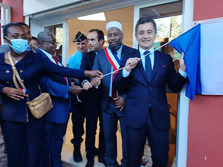 Inauguration de la brigade de gendarmerie de Dembéni