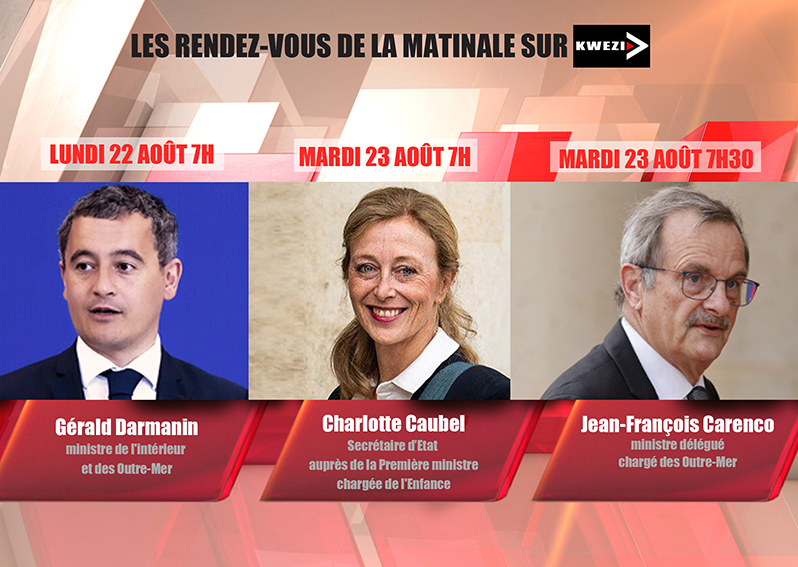 La Matinale de Kwezi reçoit les 3 ministres