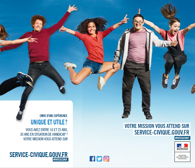 Le vice-rectorat recrute 450 volontaires en Service civique