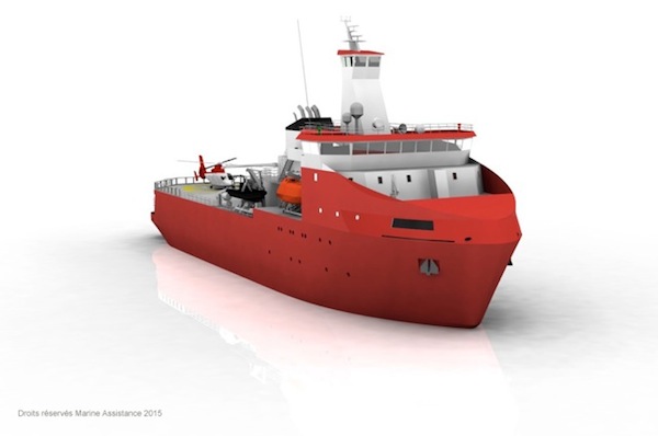 Commande d’un navire logistique polaire