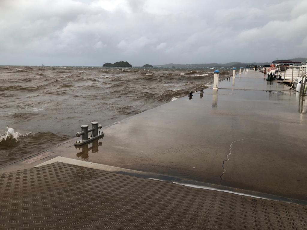 Mamoudzou : l’épisode cyclonique n’est pas encore terminé (video)