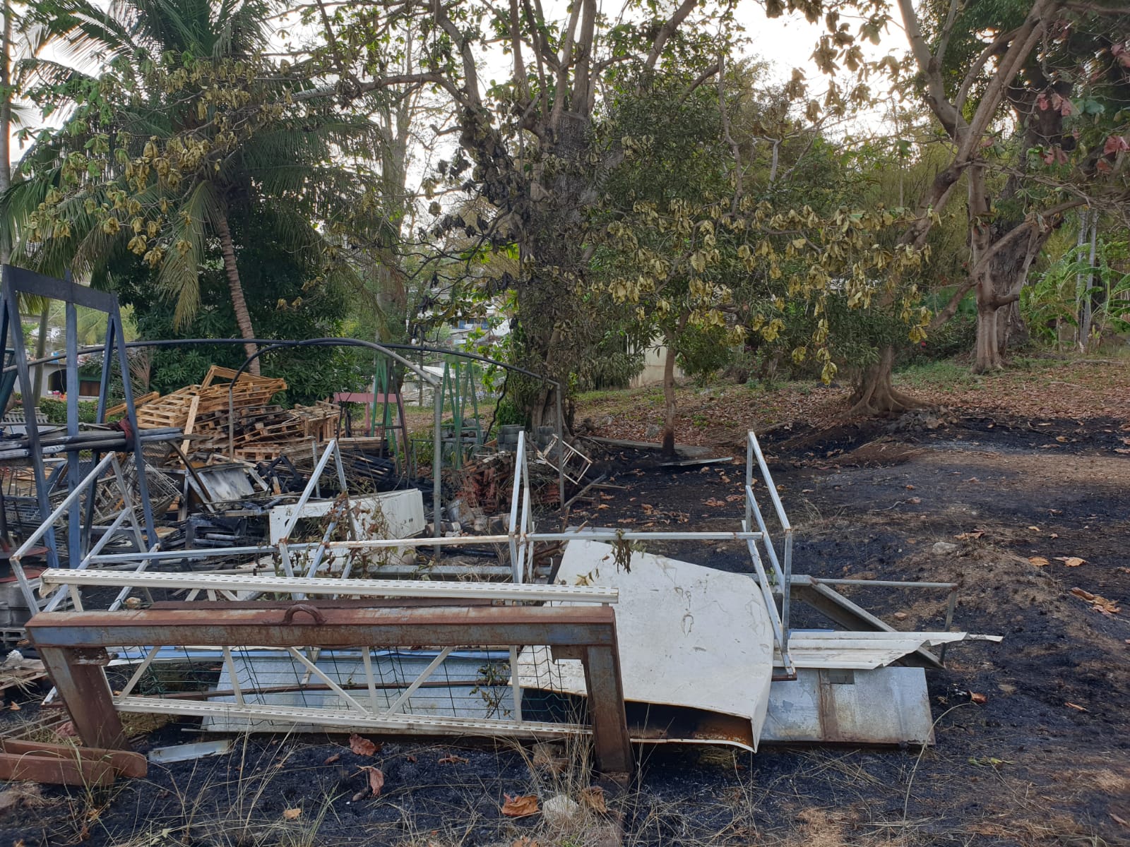 Incendie chez Cananga : tout est terminé