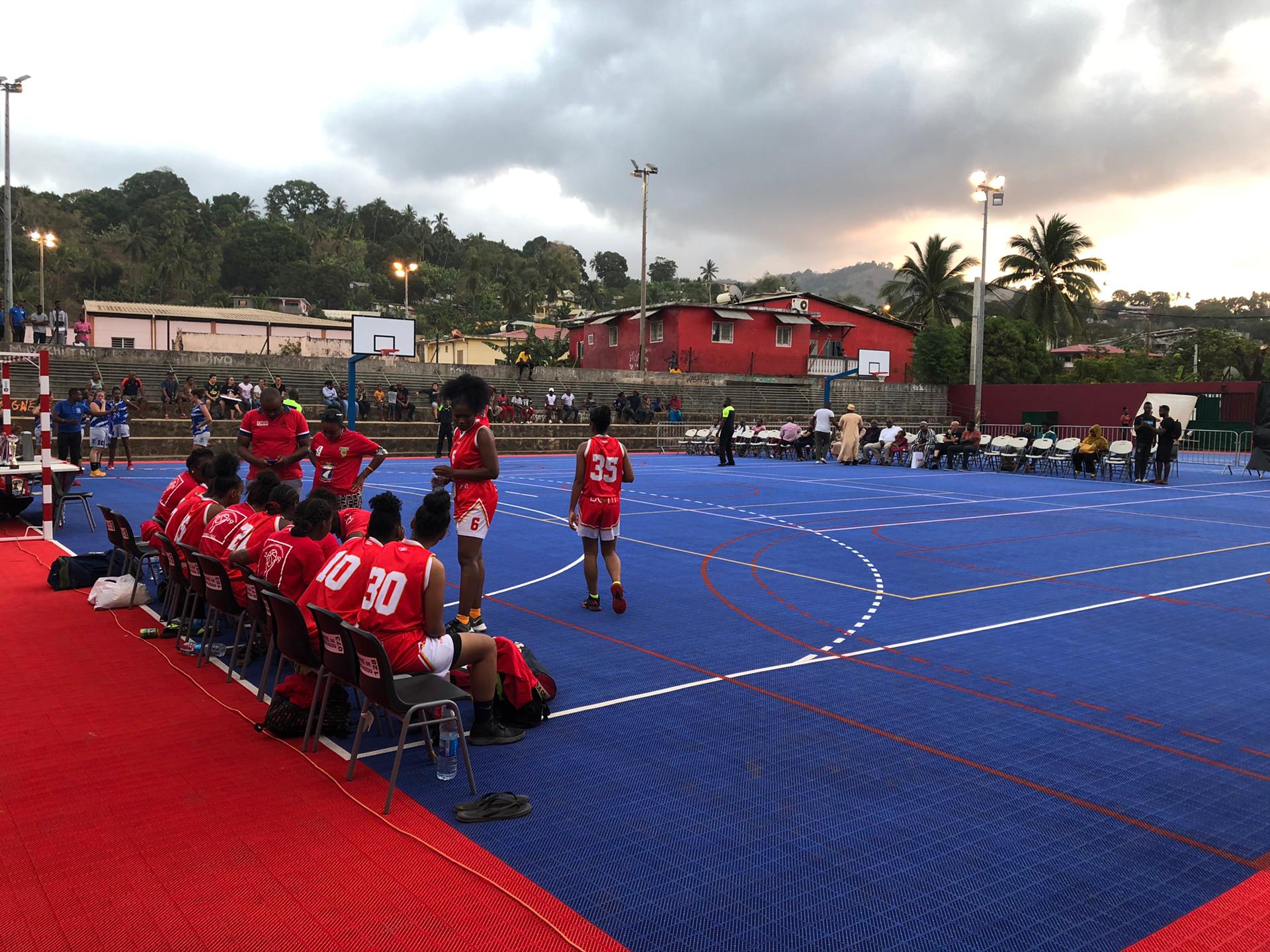 Le BCM de M’tsapéré joue à Passamainty sur le nouveau plateau sportif