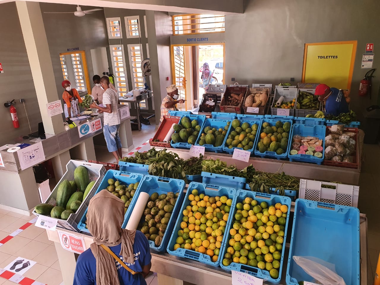 Un nouveau marché à Sada