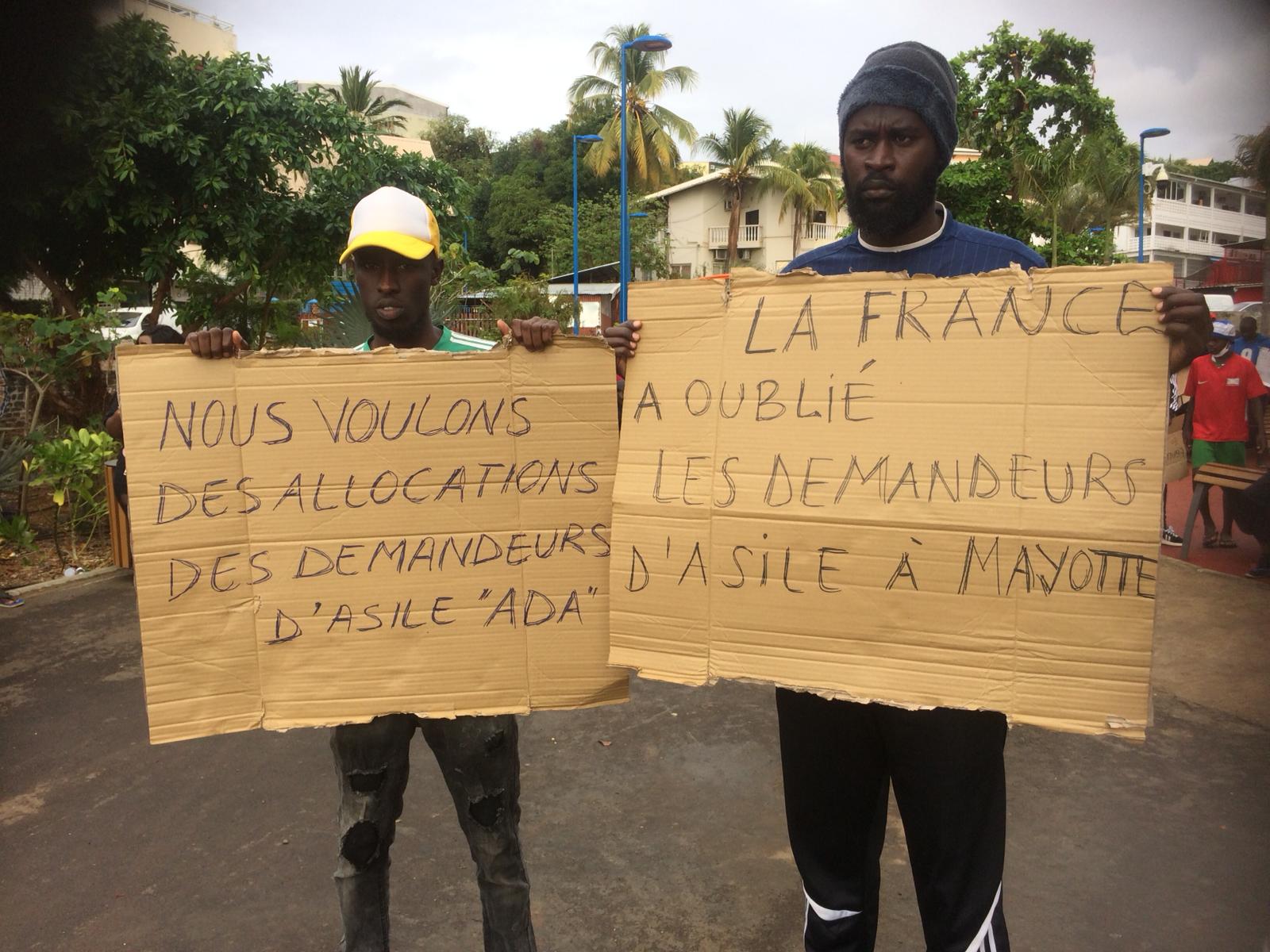 Les demandeurs d’asile africains veulent une amélioration de leurs conditions de vie