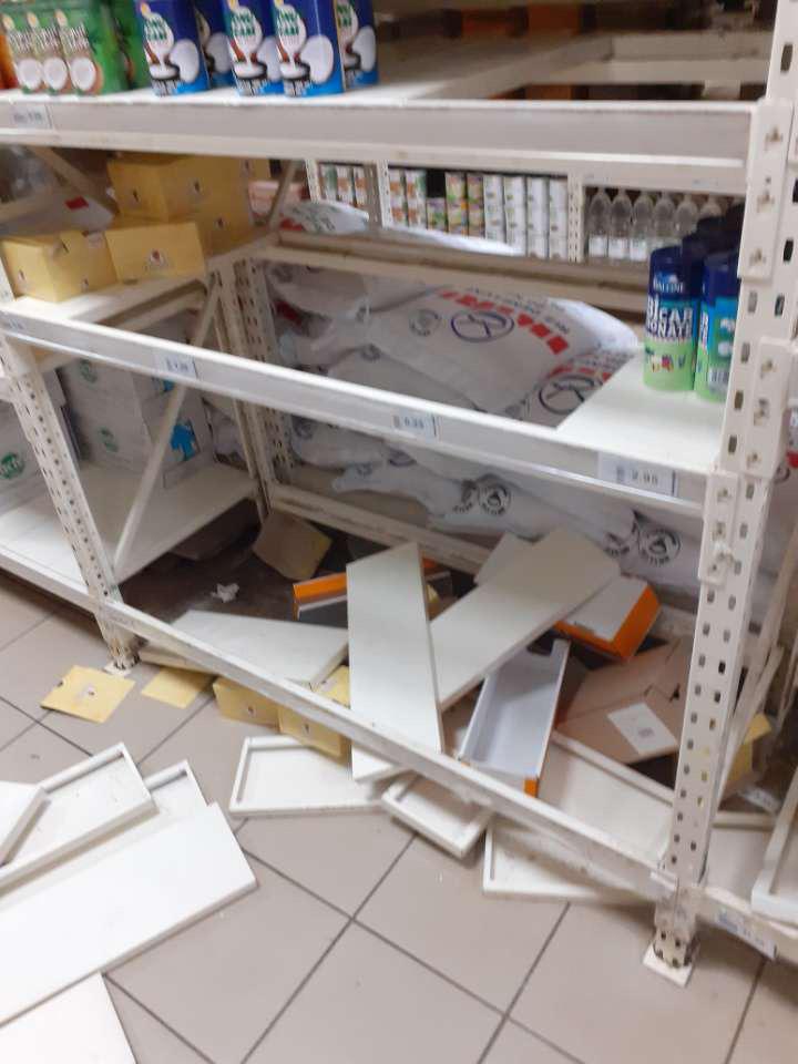 Des Doukas Bé vandalisés