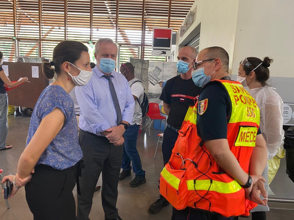 Le centre de dépistage Covid de l’aéroport est opérationnel