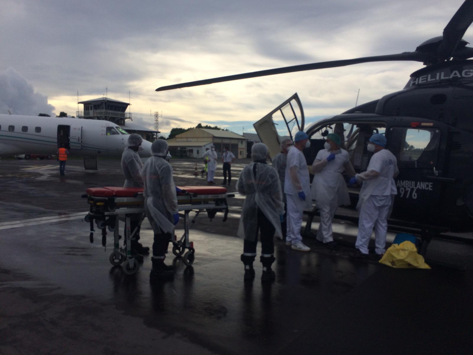 Les évacuations sanitaires continuent vers la Réunion