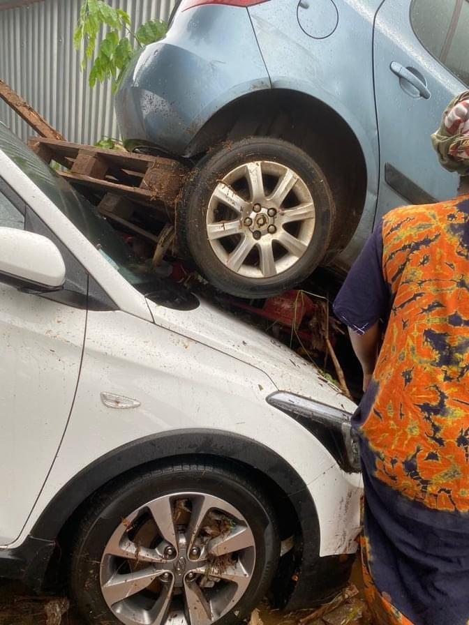 Acoua inondée après les fortes pluies de cette nuit (vidéo)