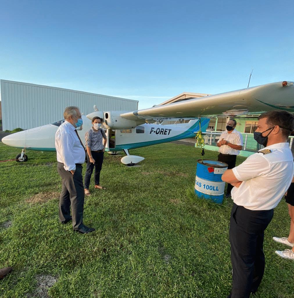 Le préfet se félicite de la lutte contre les kwassas et renouvelle un accord aérien