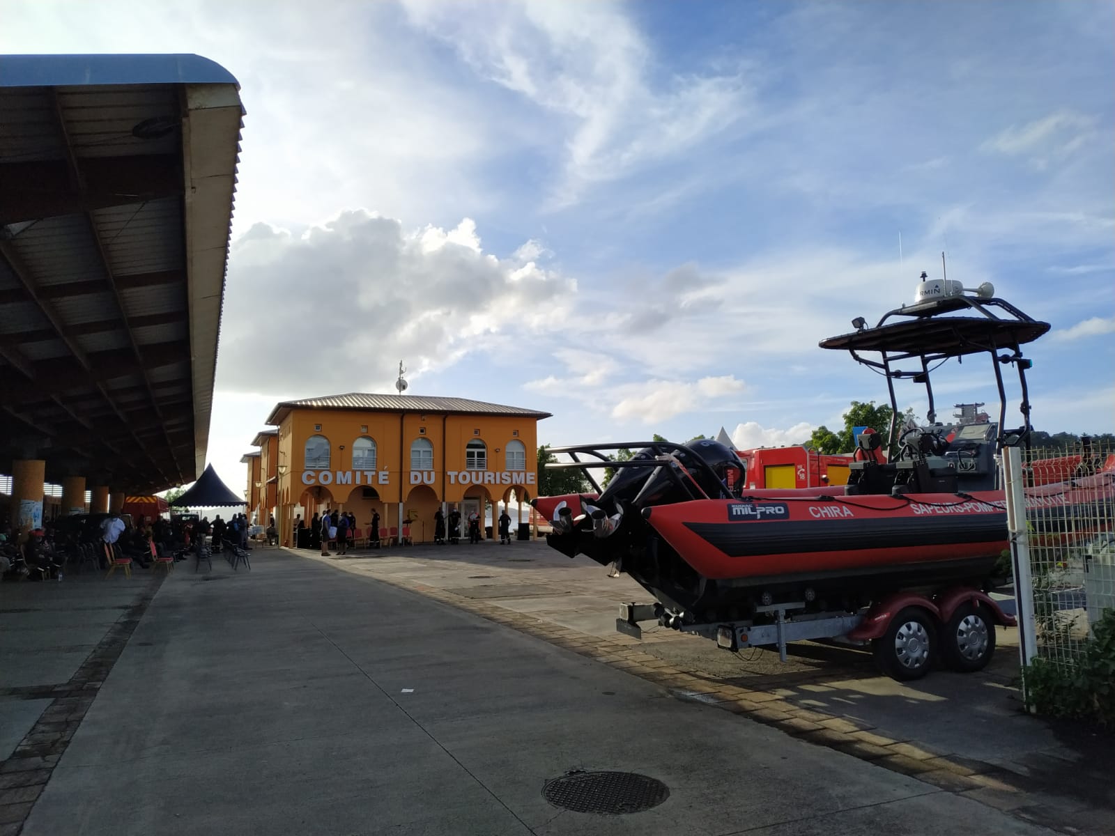 Passation de pouvoirs à la tête des sapeurs-pompiers ce matin à Mamoudzou
