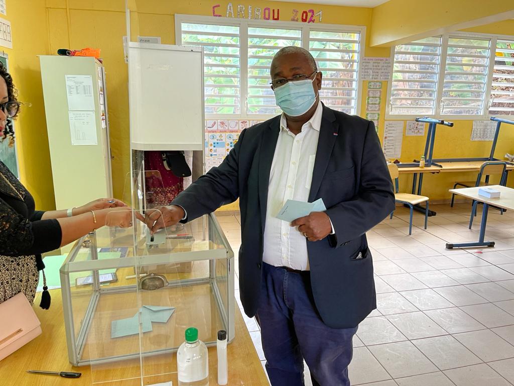 Mansour Kamardine a voté