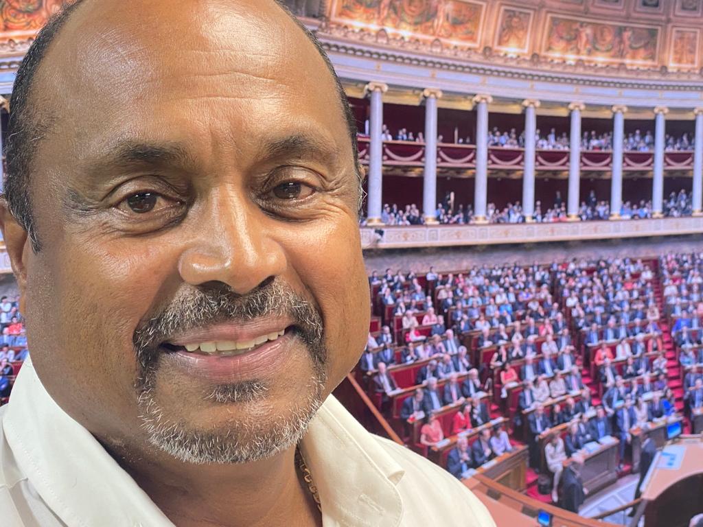 Théophane Narayanin est candidat pour les législatives dans la circonscription 1