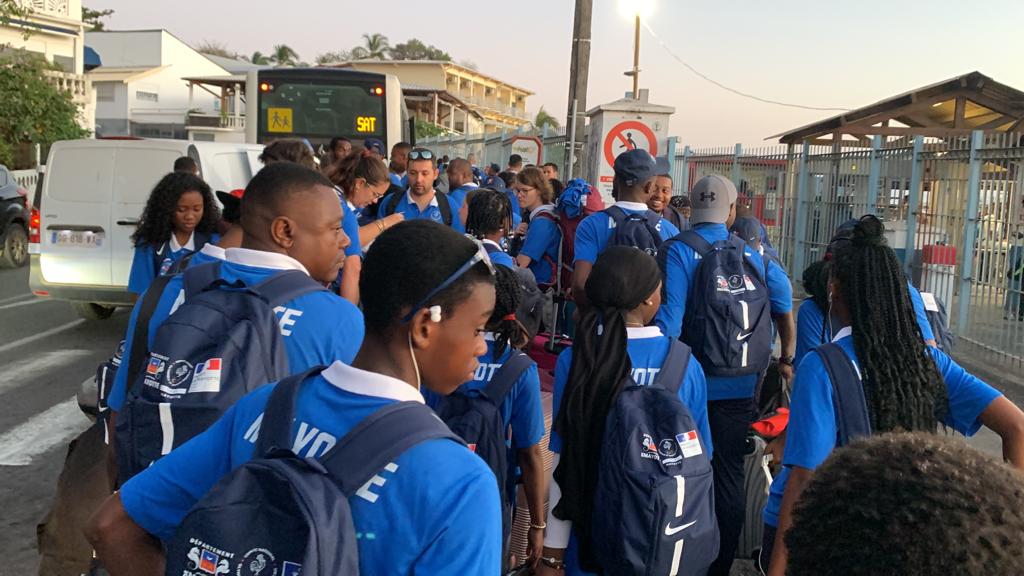 Jeux des îles 2023 : La délégation de Mayotte s’envole vers Tananarive