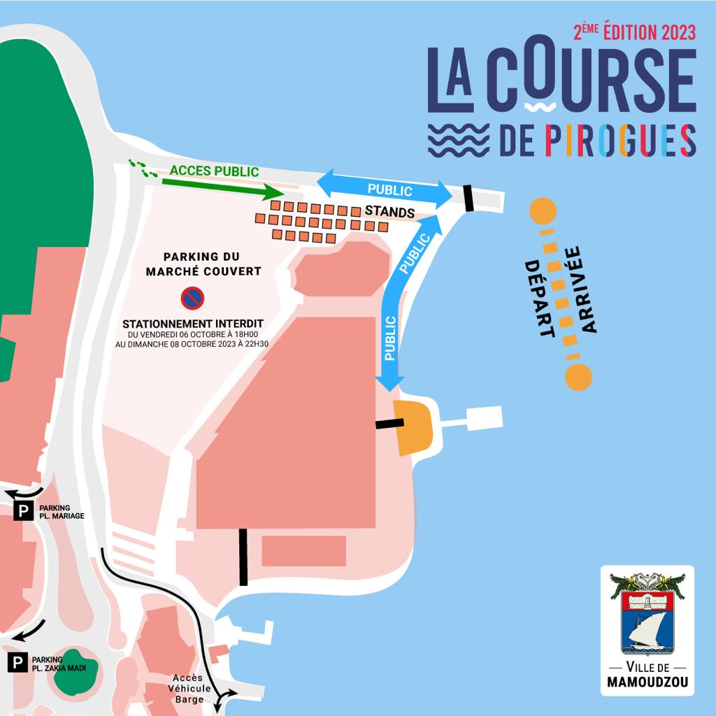 Réglementation du stationnement à l’occasion de la 2ème édition de la course de pirogues