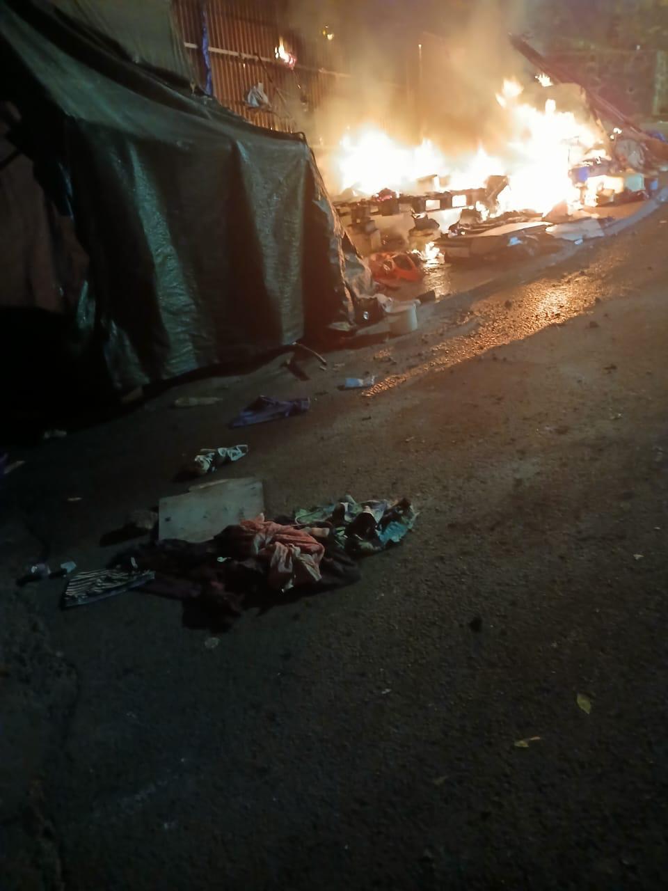 Seconde nuit de terreur chez les migrants à Massimoni