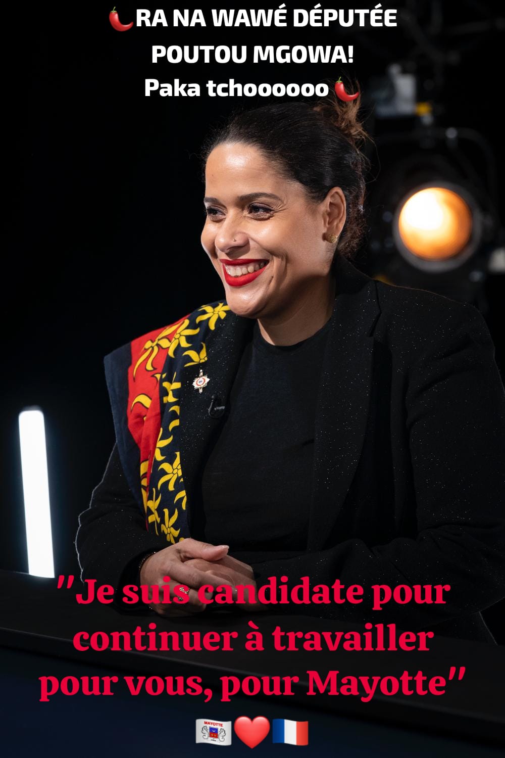 La député sortante est candidate