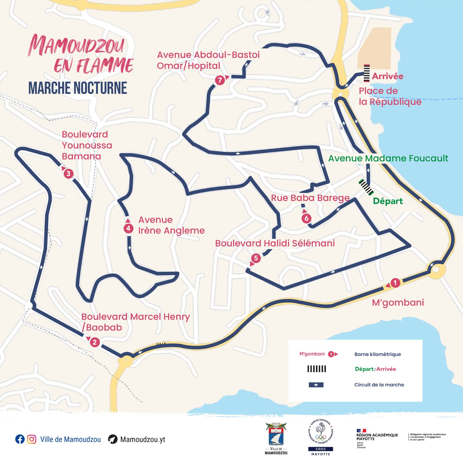 Mamoudzou organise une fan zone pour la cérémonie d’ouverture des Jeux Olympiques de Paris 2024