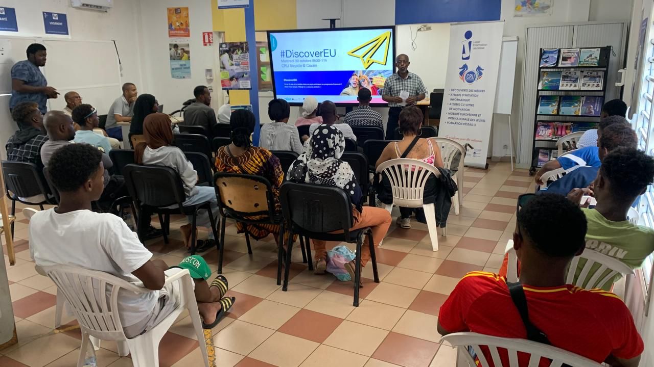 Le CRIJ Mayotte lance DiscoverEU pour cinq jeunes, une chance de découvrir l’Europe et ses cultures