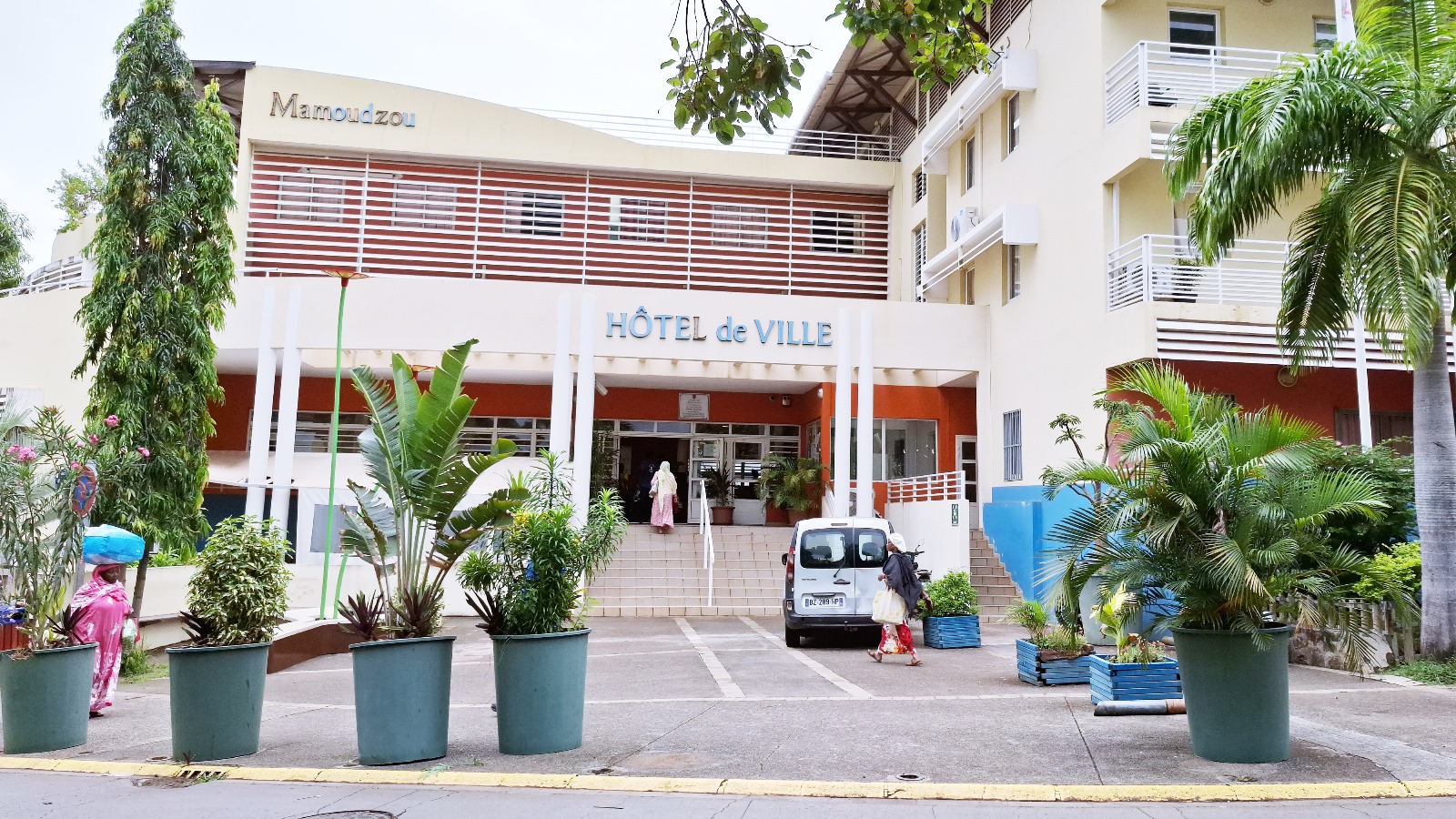 Fermeture temporaire du CCAS de Mamoudzou après le passage du cyclone Chido