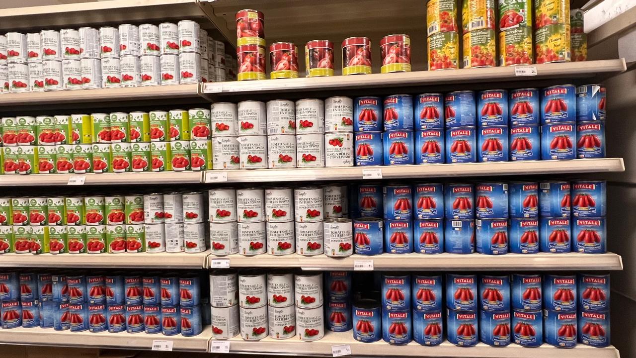 Approvisionnement en magasins en voie d’équilibre