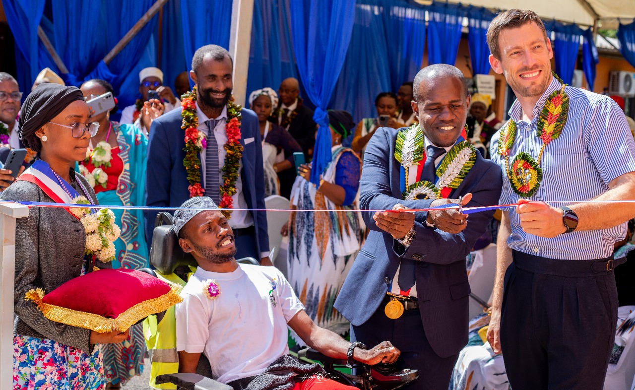 Une extension moderne et accessible inaugurée à la mairie de Chiconi