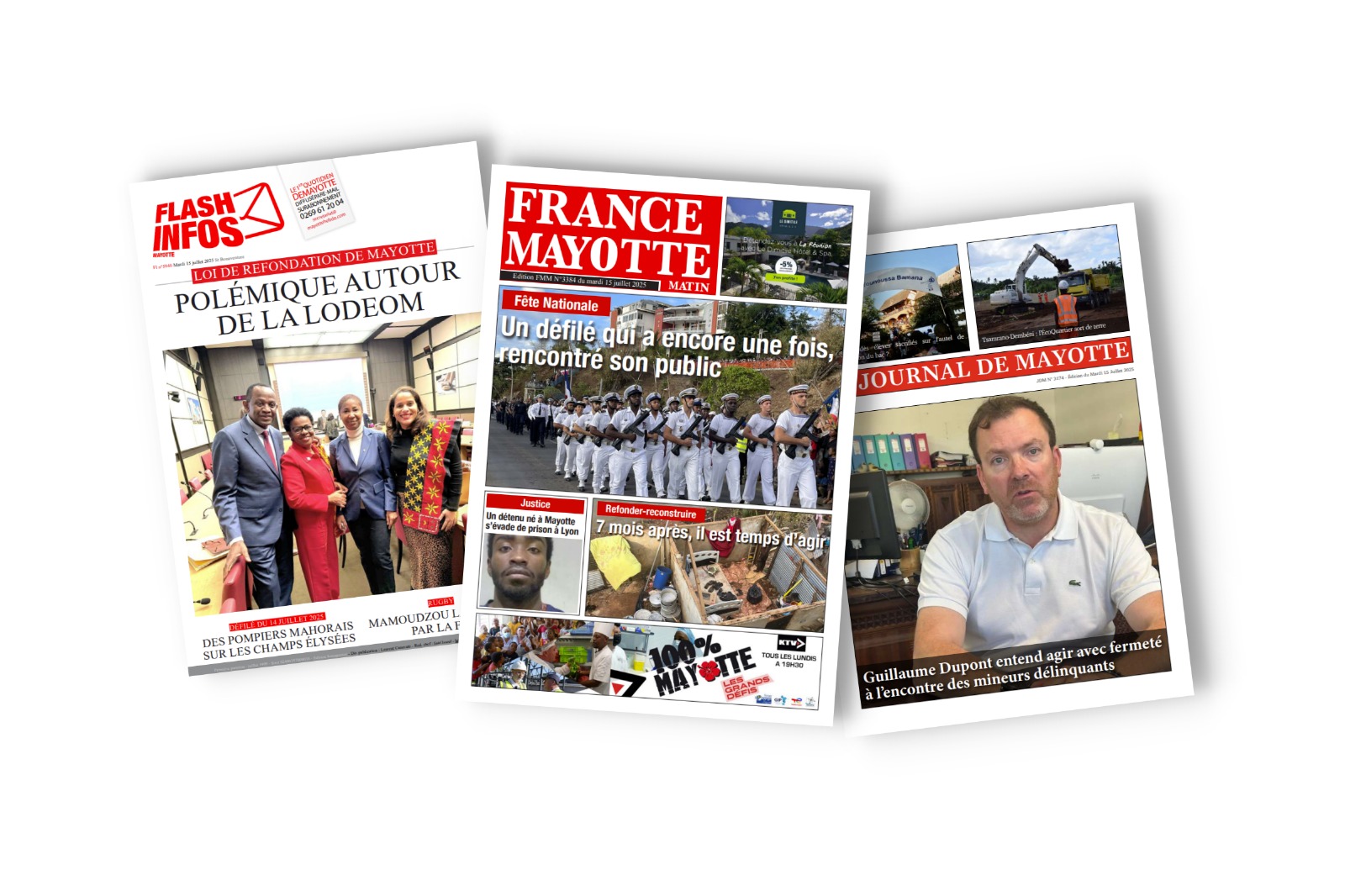 Revue de presse : Feux croisés sur les fronts politique et judiciaire