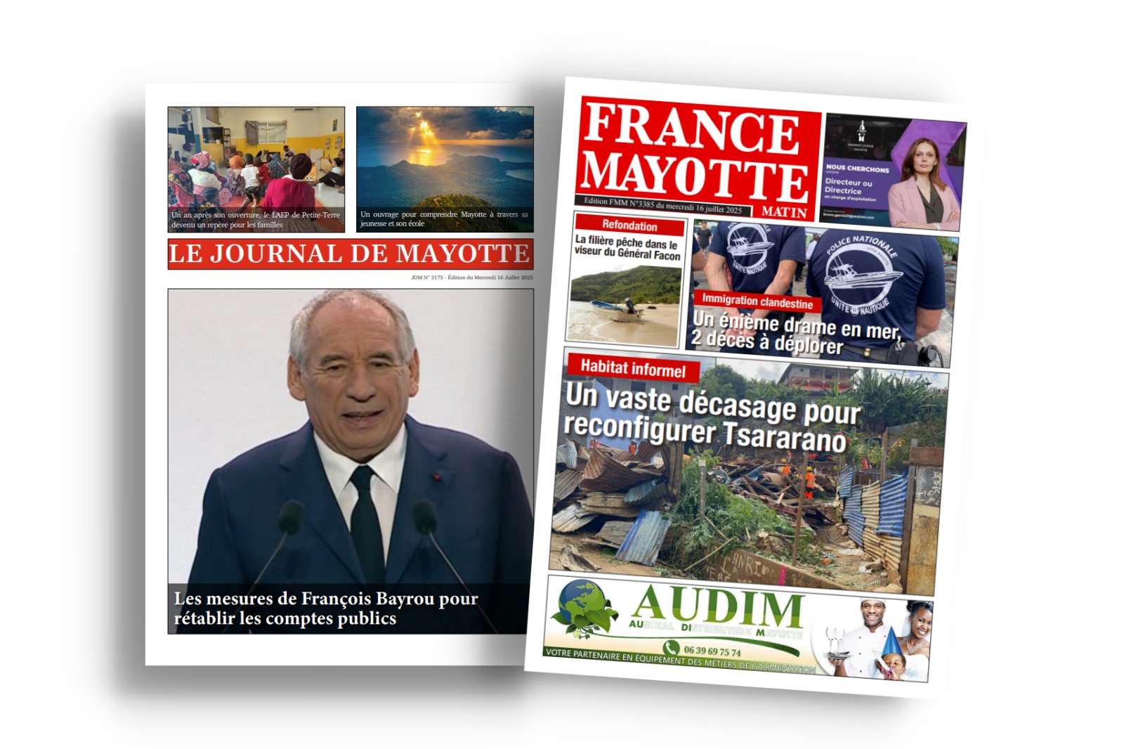 Revue de presse : Entre rigueur budgétaire et drame en mer