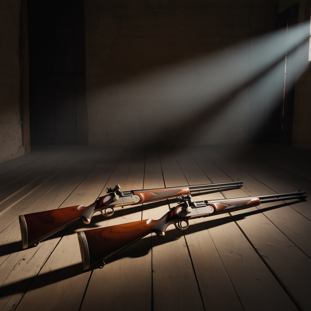 Des cambrioleurs escaladent un balcon, forcent l’entrée et s’emparent de deux fusils et divers objets de valeur