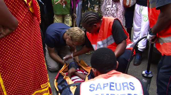Un petit garçon sérieusement blessé dans un accident