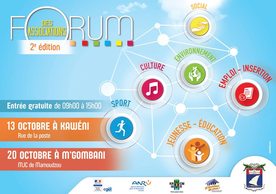 2ème édition du Forum des Associations à Mamoudzou