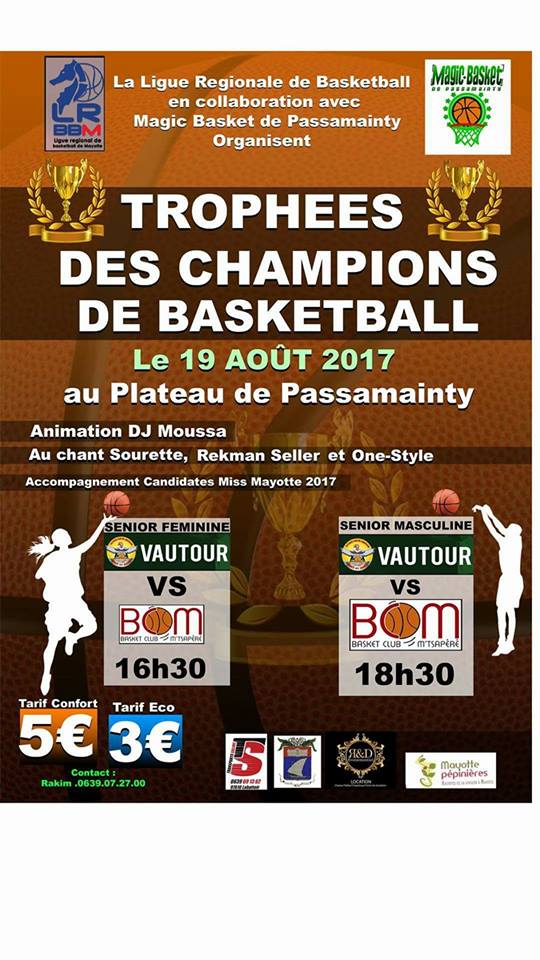 Trophée des Champions Basket : une double confrontation BCM vs VAUTOUR