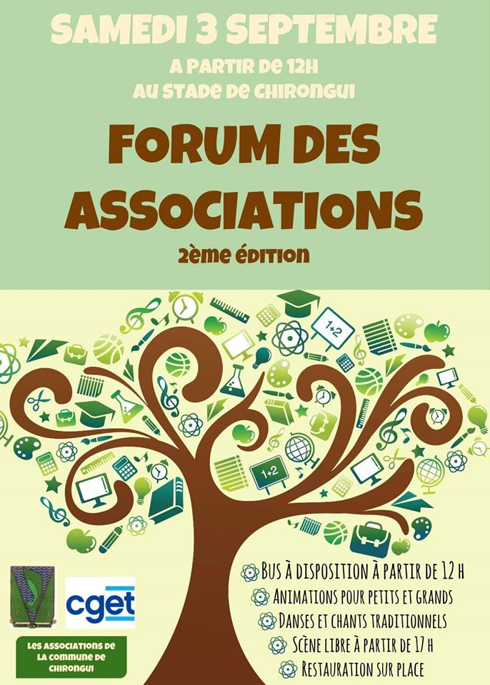 Chirongui : 2ème édition du forum des associations