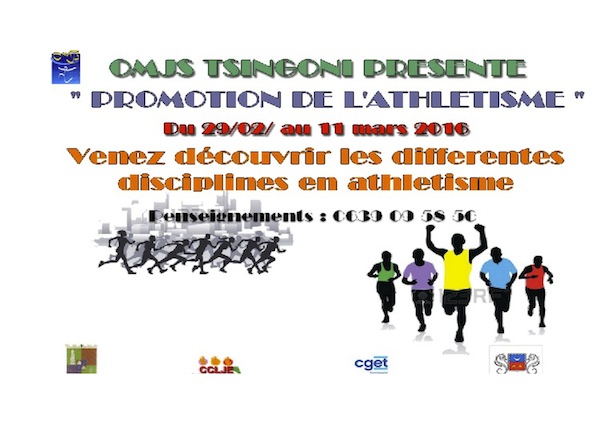 Animations sport vacances Tsingoni : l’athlétisme à l’honneur