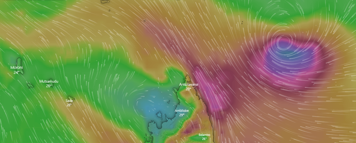 Madagascar : une tempête tropicale en formation pourrait toucher Mayotte