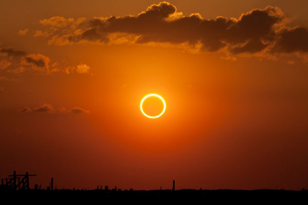 Une éclipse annulaire de soleil aura lieu le 1er septembre 2016