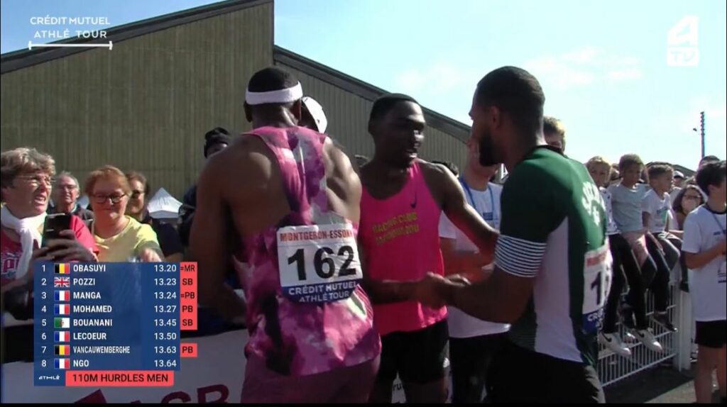 athlete mayotte 110m haies