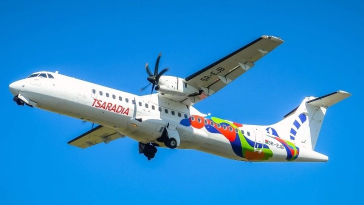 Les tests PCR ne sont plus obligatoires sur les vols Tsaradia