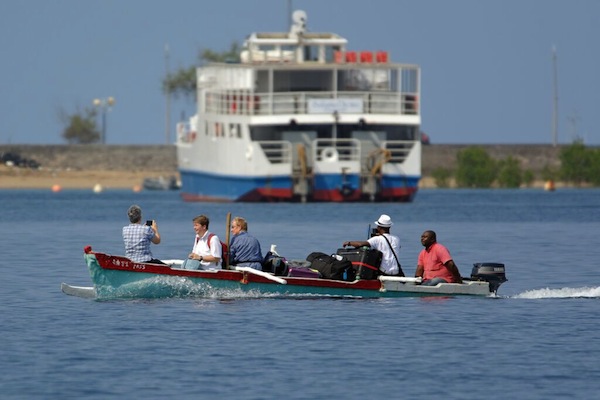 Barges stoppées = système D
