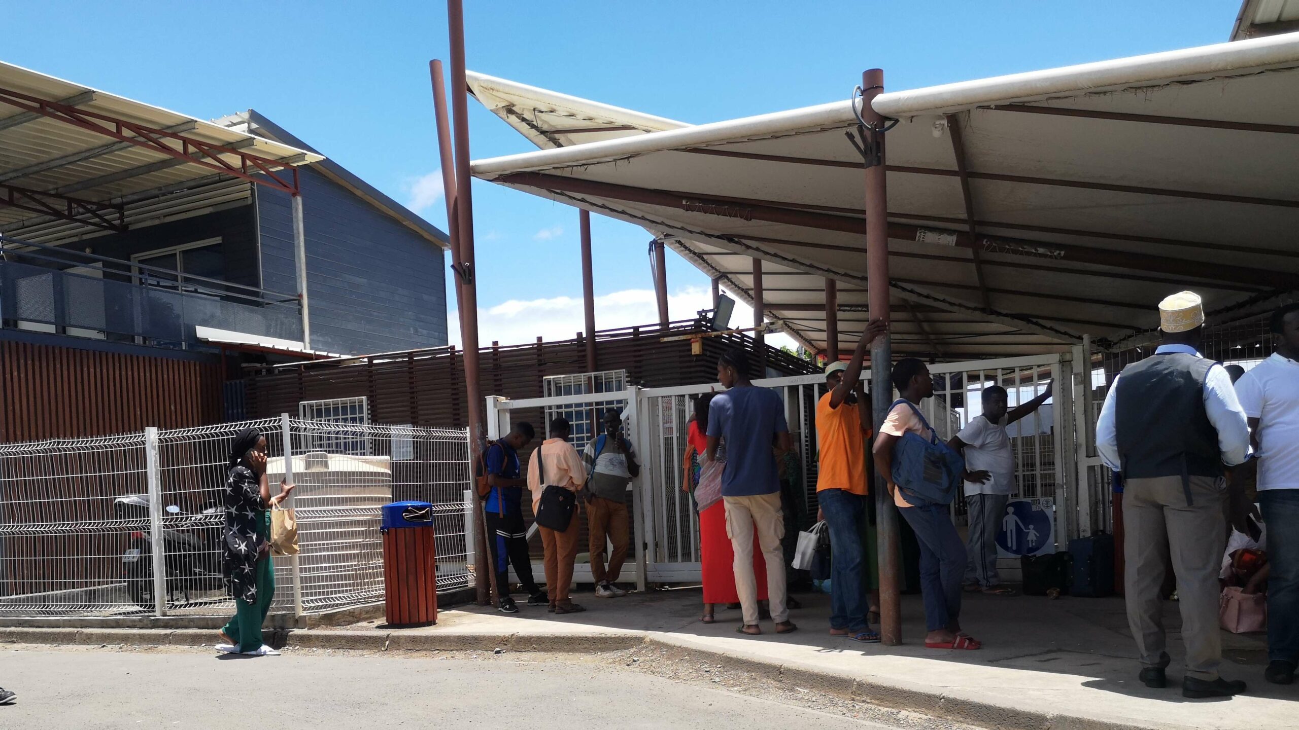 Les rotations de la barge interrompues