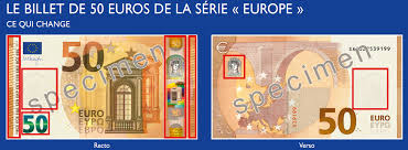 Des nouveaux billets de 50€ dans un mois