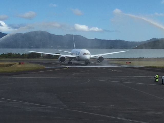 Le Boeing 787-8 est bien arrivé