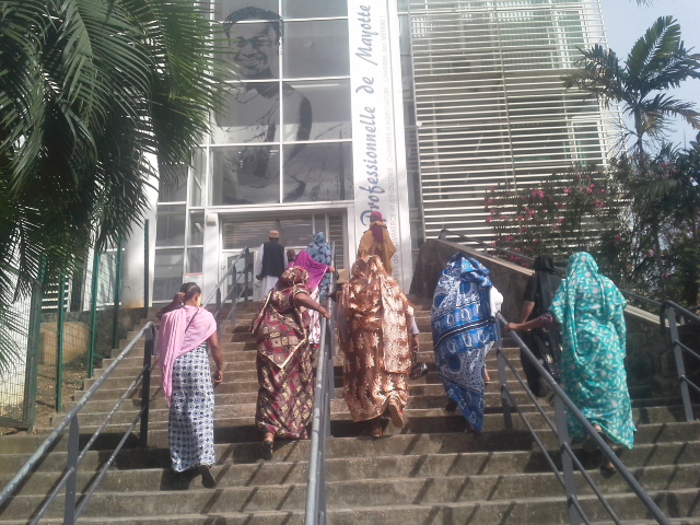 Les bouenies du marché couvert reçues à la CCI