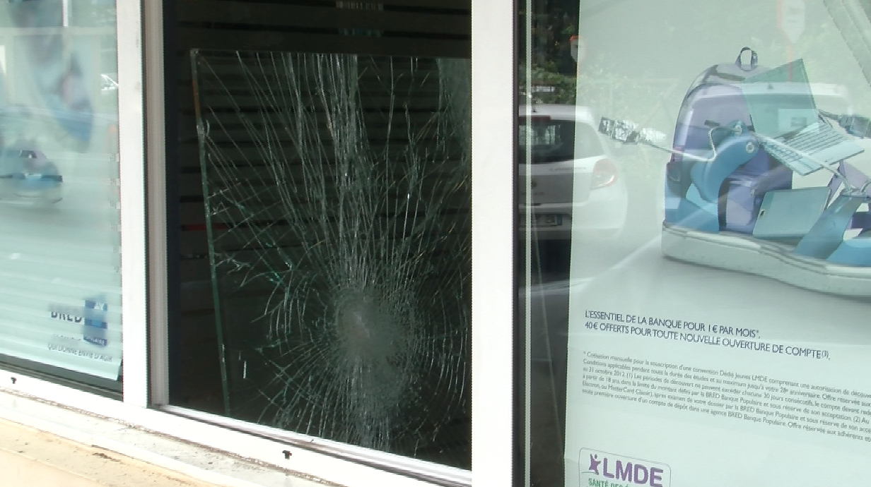 La Bred cambriolée (vidéo)