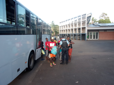 Opération de sécurisation des transports et établissements scolaires